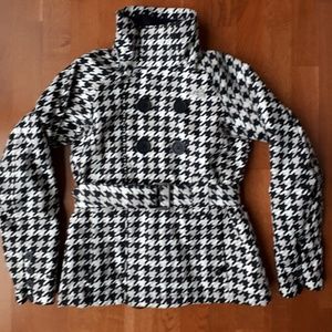 North Face Recco Houndstooth Ski Jacket 